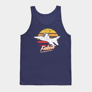 Retro F-16 Falcon Tank Top